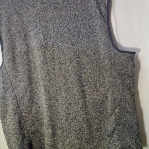 Ocean Coast Vest Jacket Men XXL Sleeveless Full Zip Pockets Gray - Picture 13 of 14